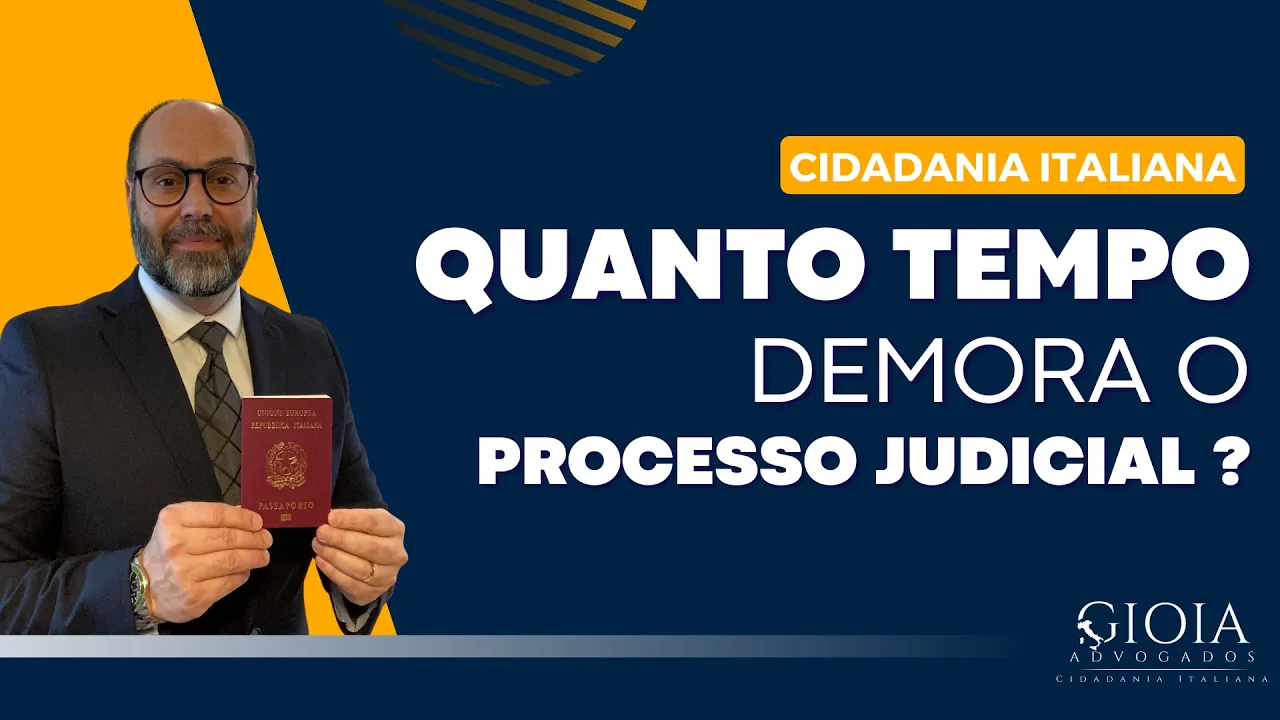 Quanto tempo demora o processo de cidadania italiana?